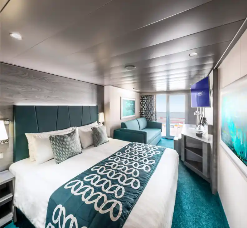 Deluxe Balcony (partially obstructed view)